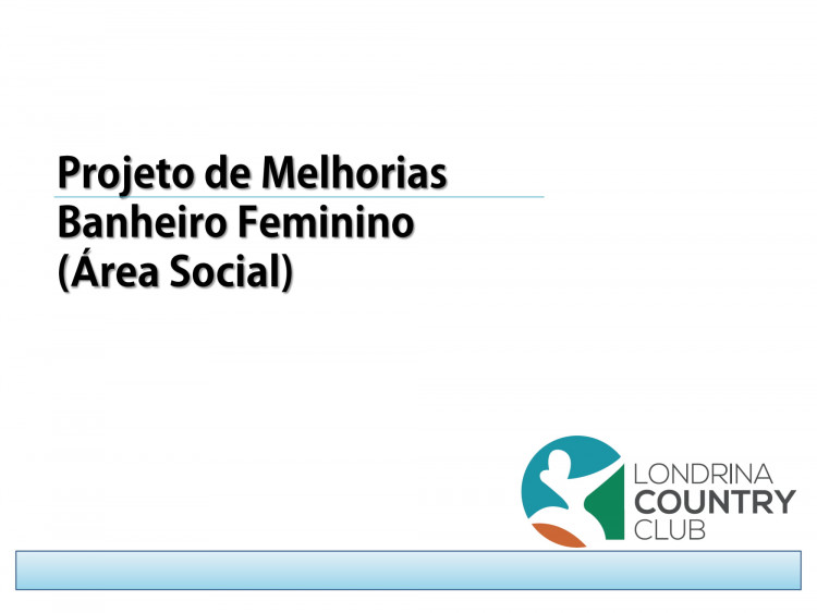 Projeto de melhorias dos banheiros - Área Social-1